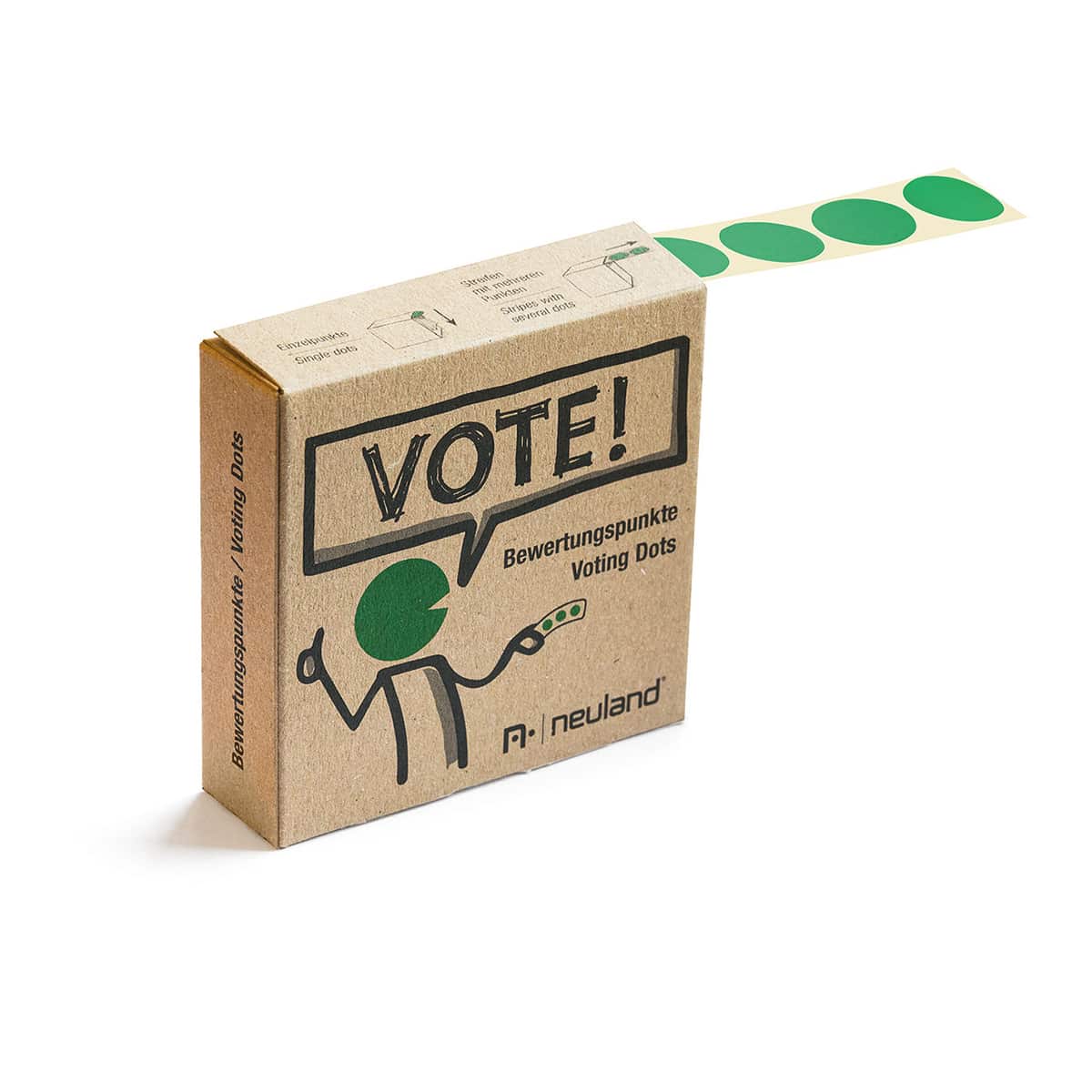 VOTE! Voting Dots – roll- grün