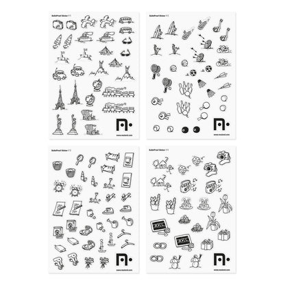 BulletProof Sticker Set – smaller sticker size