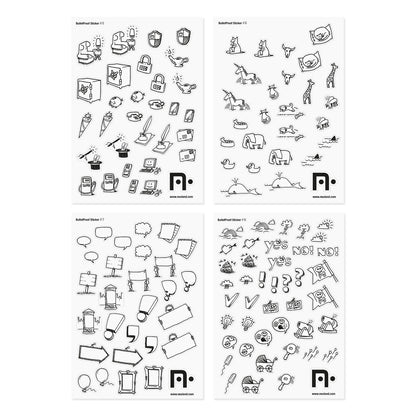 BulletProof Sticker Set – smaller sticker size