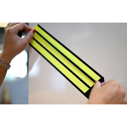 ContourTape, speciaal papieren plakband, zwart, 17 m lang, verschillende breedtes