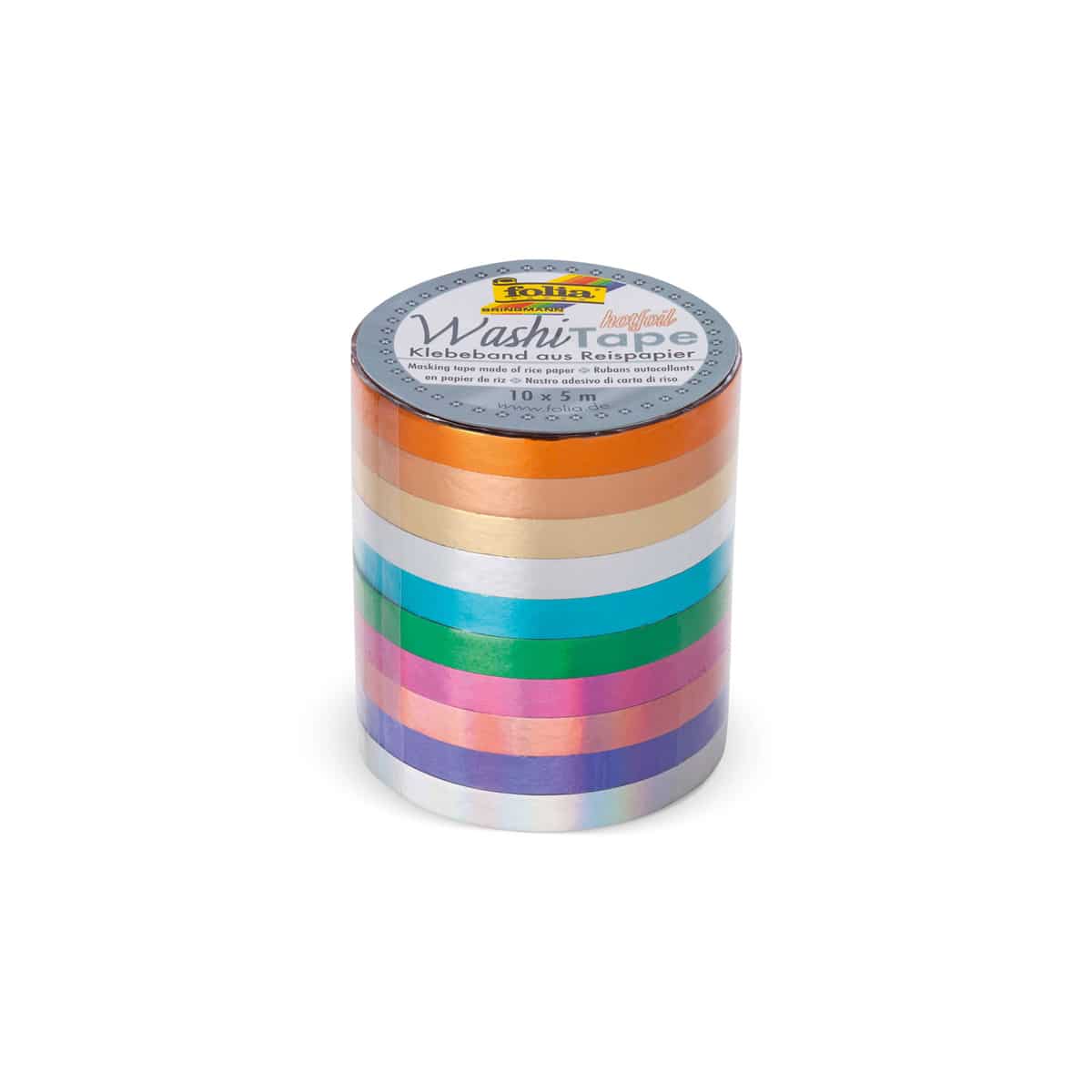 Washi Tape, 10/set, Hotfoil