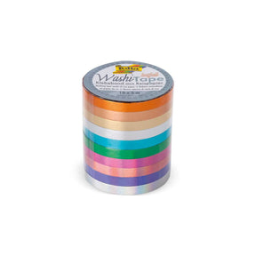 Washi Tape, 10er Set, Hotfoil