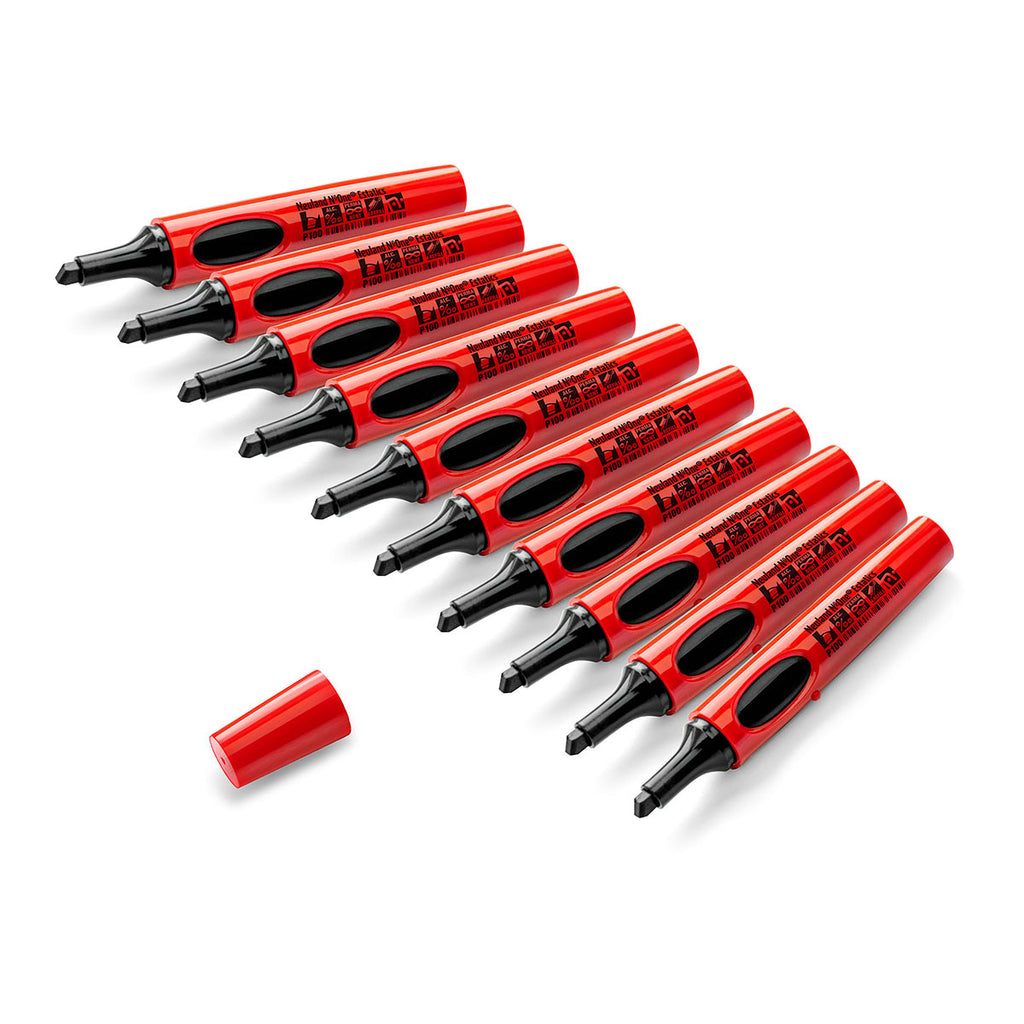 Permanent Marker Neuland No.One® Estatics, wigpunt 2-6 mm, 10/ uni set