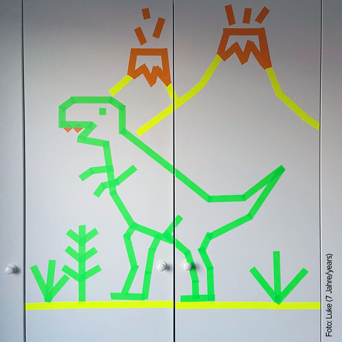 Flatback Paper Bundle - Dino Edition (Green, Yellow, Orange)