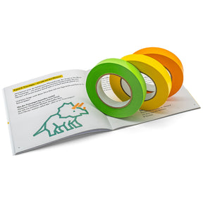 Einfach tapen im Kinderzimmer – Dino Edition