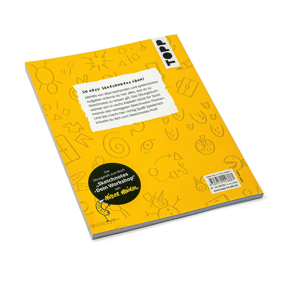 Sketchnotes - Dein Übungsbuch mit Mister Maikel | Ergänzung zum Buch (German)