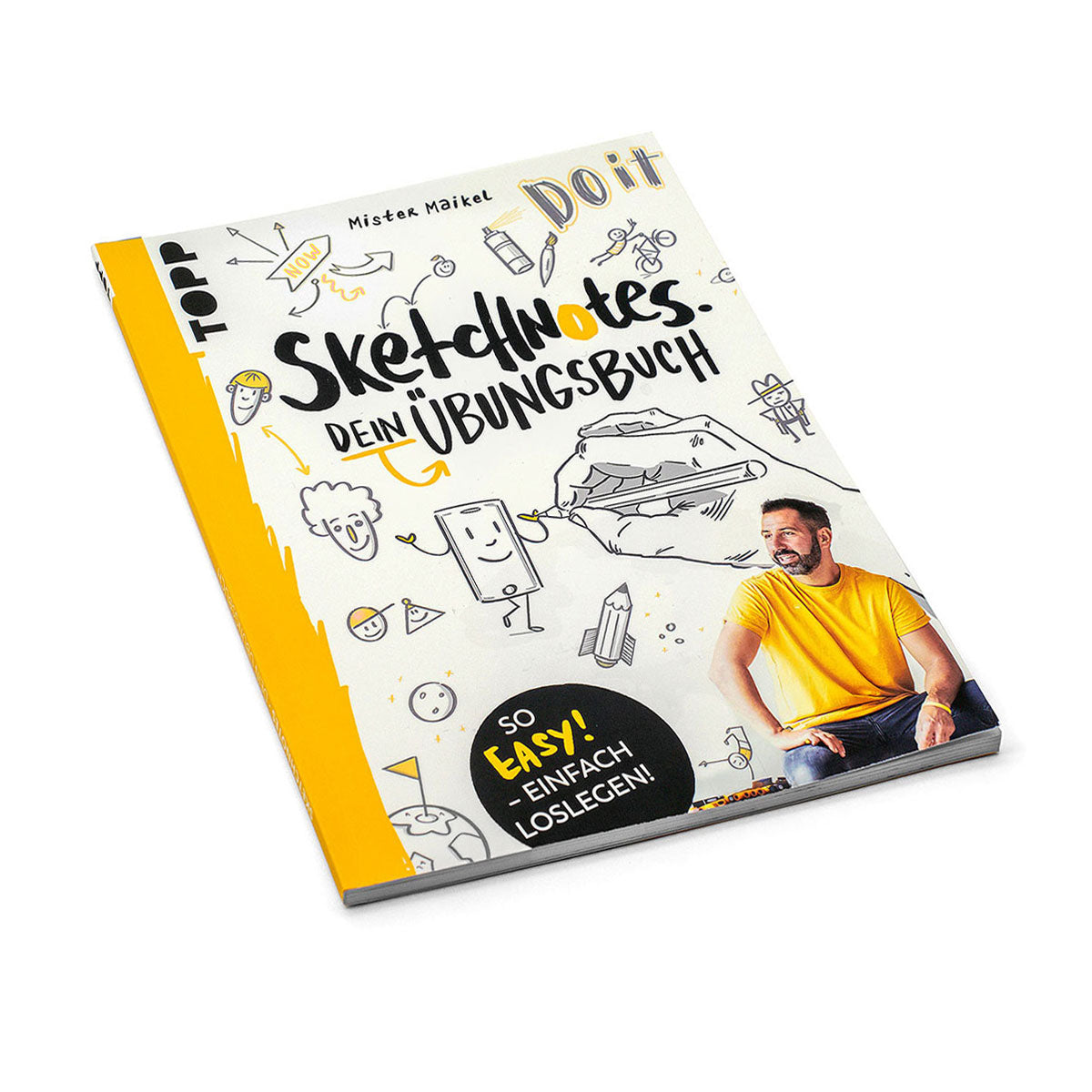 Sketchnotes - Dein Übungsbuch mit Mister Maikel | Ergänzung zum Buch (German)
