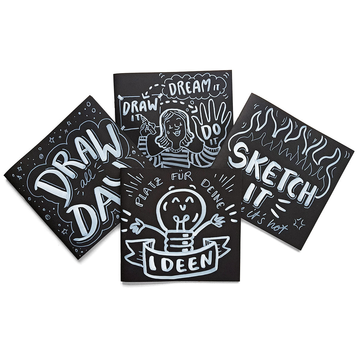 Neuland BigOne® Art Cover, penseelpunt 2-15 mm – wit