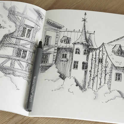 Neuland FineOne® Sketch, smear-resistant – 0.1; 0.3; 0.5 and 0.7 mm