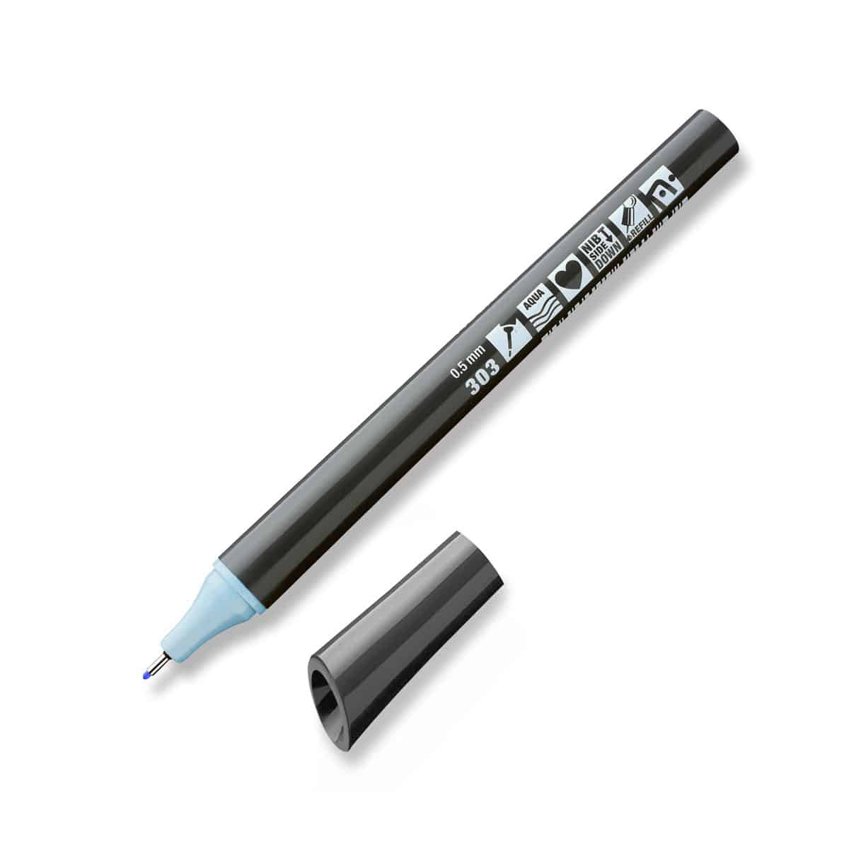 Neuland FineOne® Sketch, 0,5 mm – enkele kleuren- 303 pastellblau