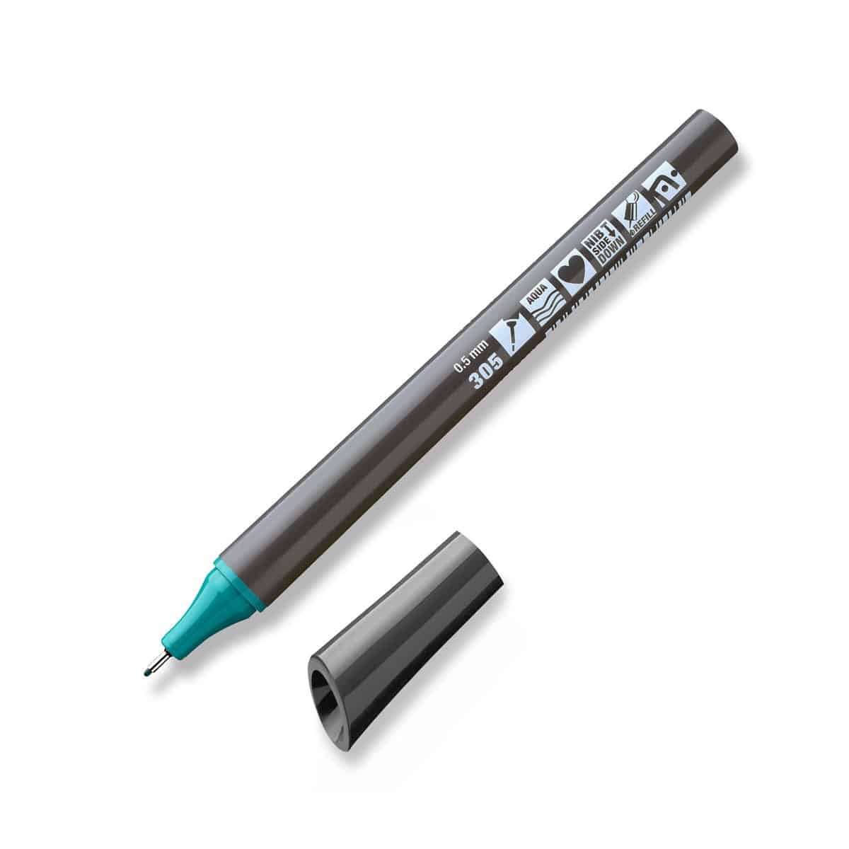 Neuland FineOne® Sketch, 0.5 mm – single colors- 305 ocean