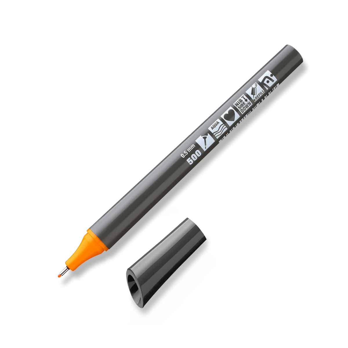 Neuland FineOne® Sketch, 0.5 mm – single colors- 500 brillantgelb