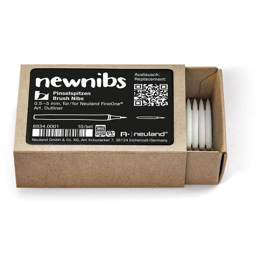 Replacement nibs Neuland FineOne® Art, brush nib 0,5-5 mm