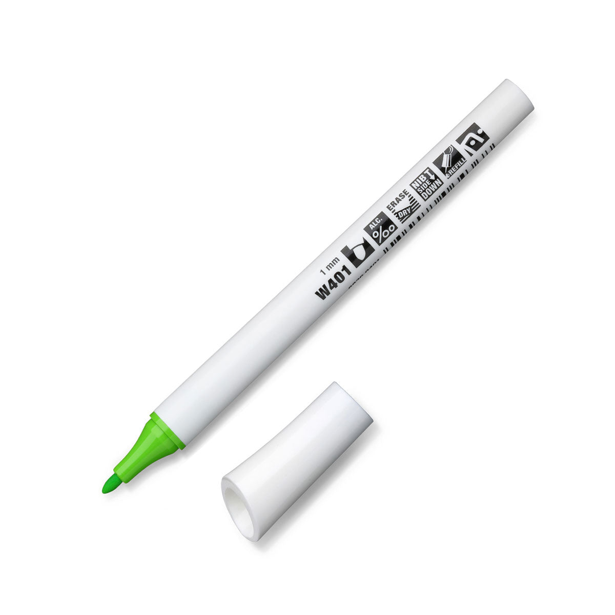 Neuland FineOne® Whiteboard, Rundspitze, 1 mm – Einzelfarben- w401 hellgrün