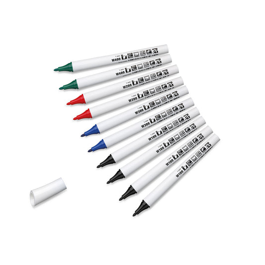 Fineliner Neuland FineOne® Whiteboard mit Rundspitze 1 mm – 10er Farb-Set