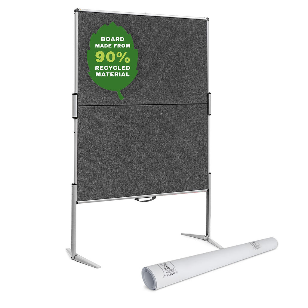 EuroPin MC R-ECO Pinboard plus Paper Bundle