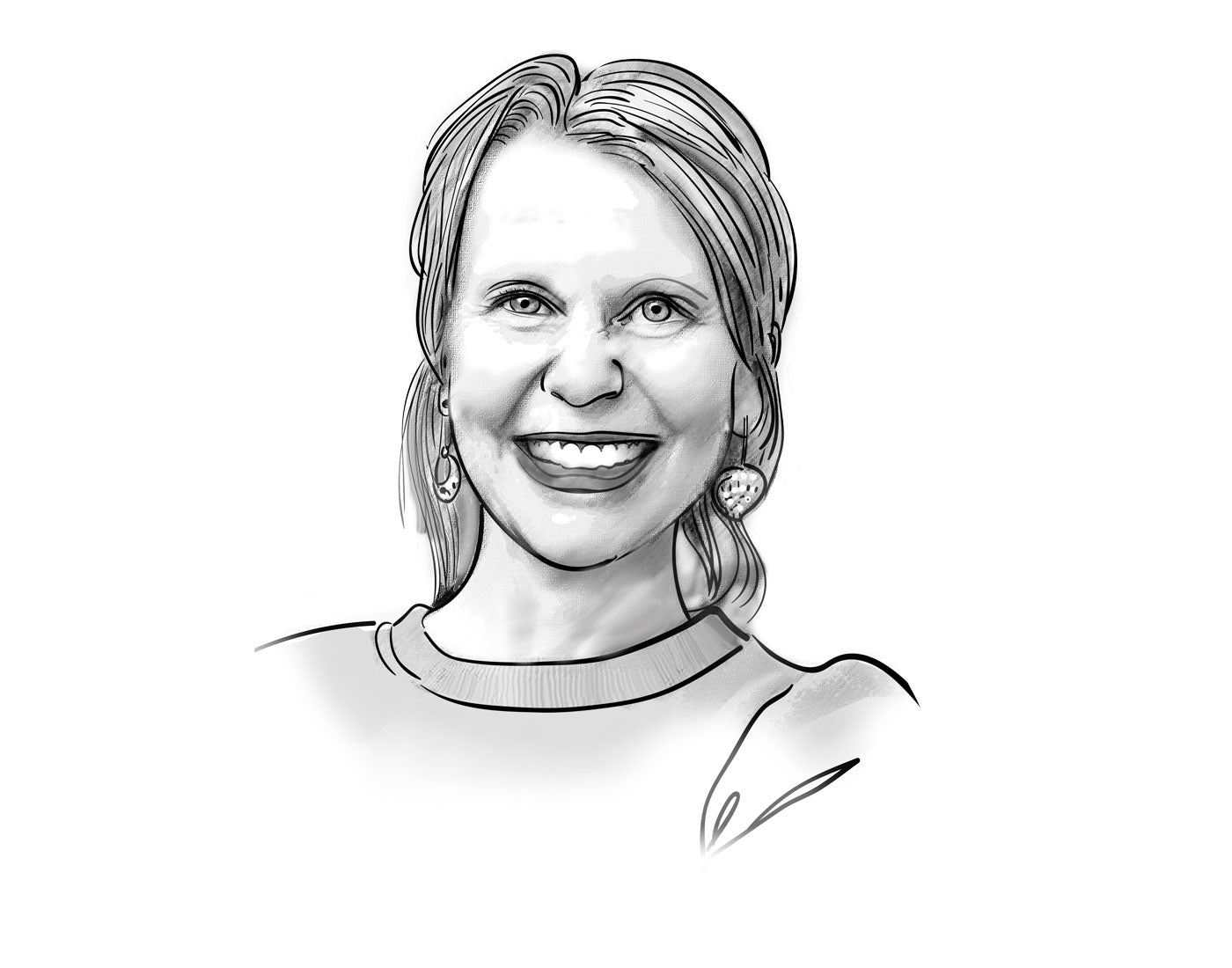 Zeichnung von Christelle
