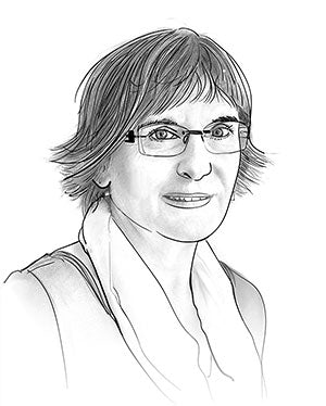 Zeichnung von Angelika