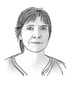 Zeichnung von Annette