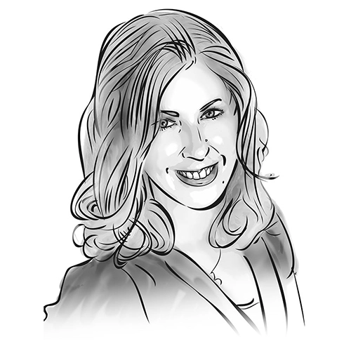 Zeichnung von Birgit