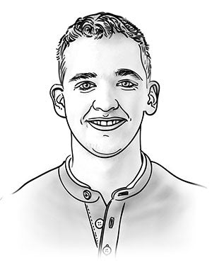 Zeichnung von Dominik