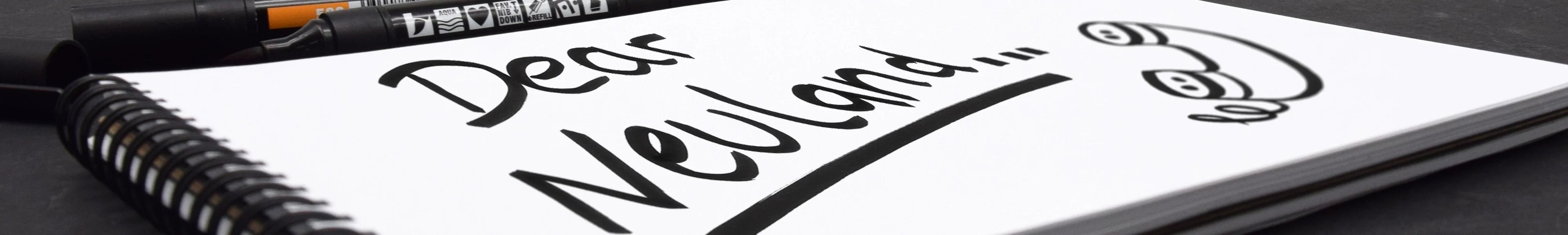 Sketchbook mit Markern