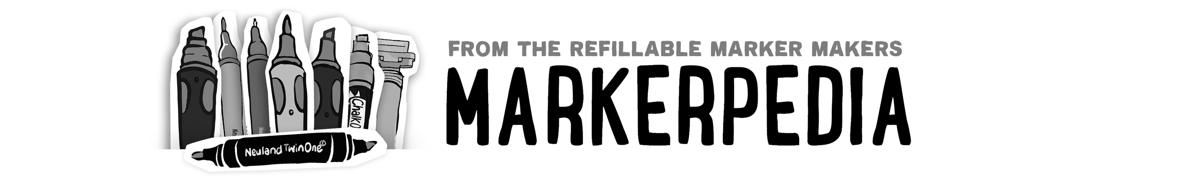 From the refillable marker makers. Markerpedia.