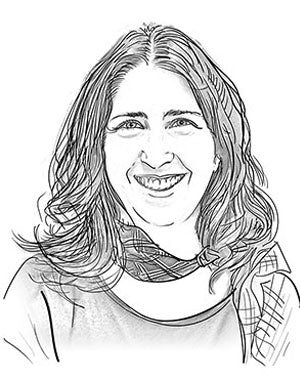 Zeichnung von Kirsten