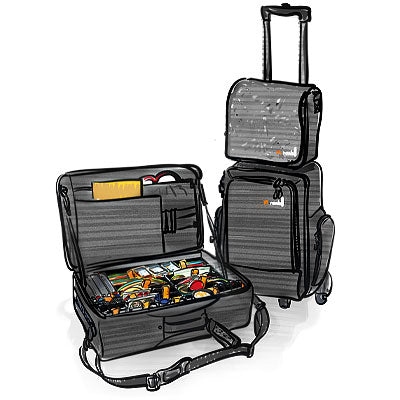 Moderationskoffer und Trolley