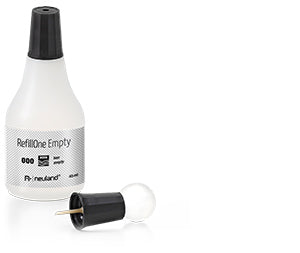 Leere Nachfüllflasche