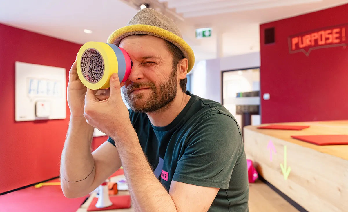 Matthias Lensen  mit Facilitapes