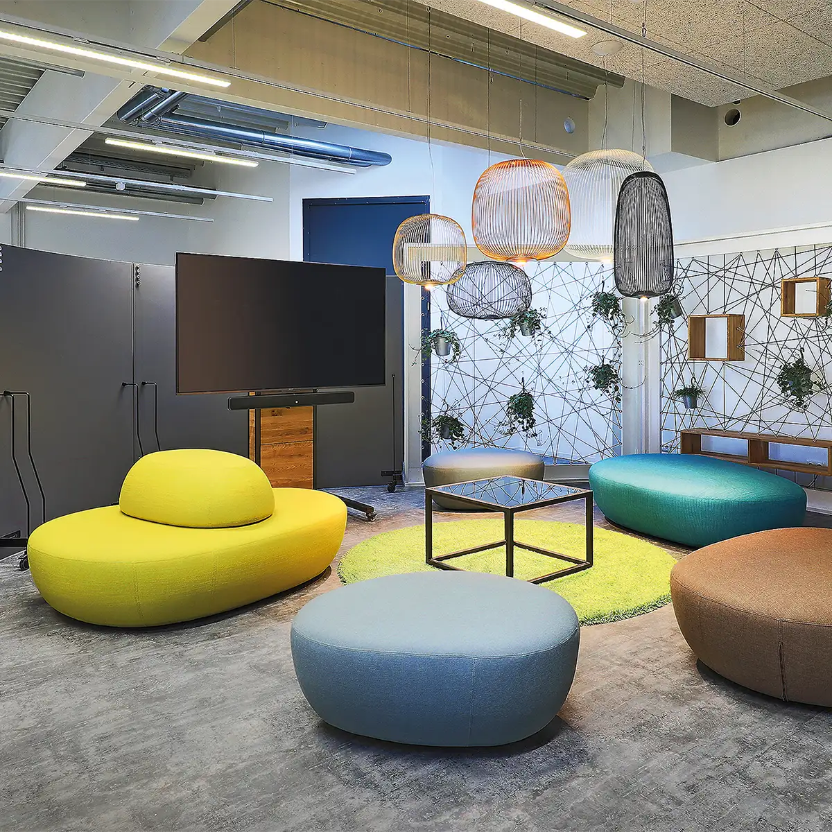 gemütliche Sitzecke in Neulands Playground