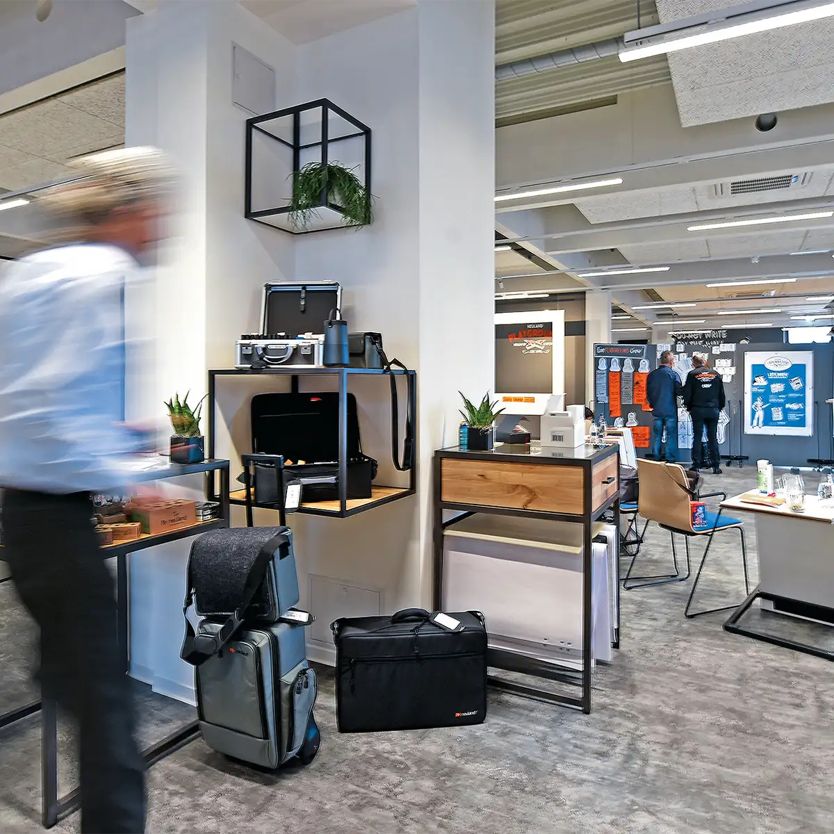 Arbeitssituation in Neuland Playground