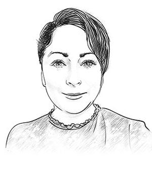 Zeichnung von Michelle