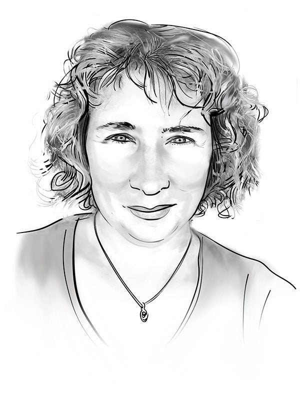 Zeichnung von Heidrun