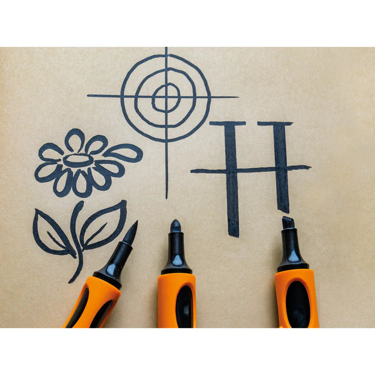 Marker mit Illustrationen