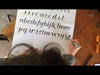 Handlettering Learning Pad