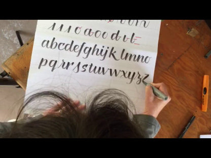 Schreibübungsblock Handlettering Learning Pad