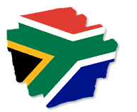 Flagge Südafrika